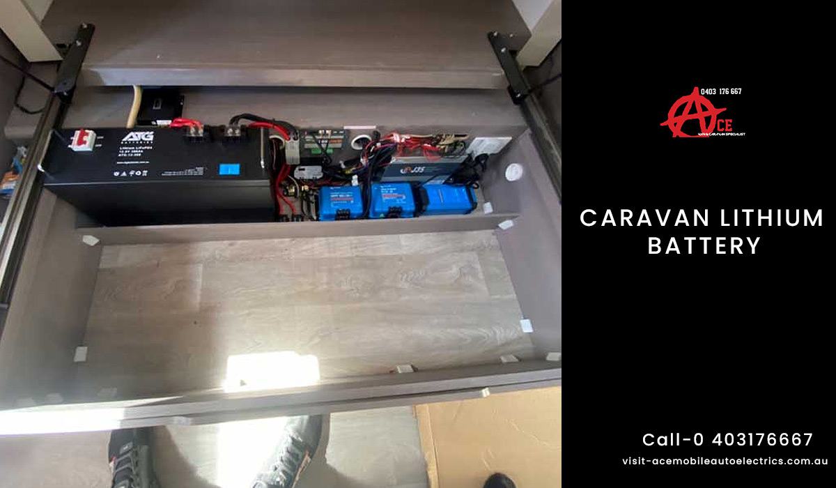 Caravan lithium battery Butler