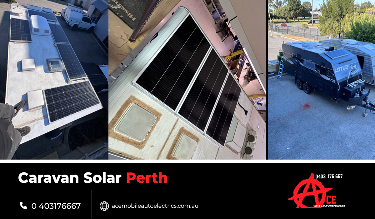 caravan solar Perth
