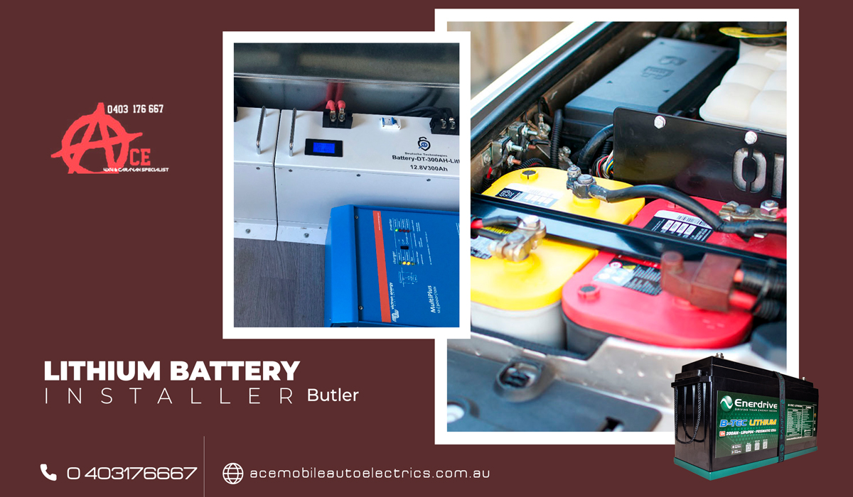 lithium battery installer Butler