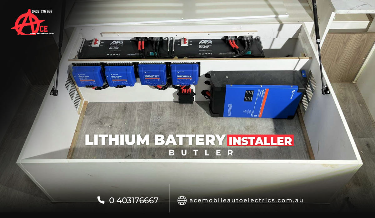 lithium battery installer Butler