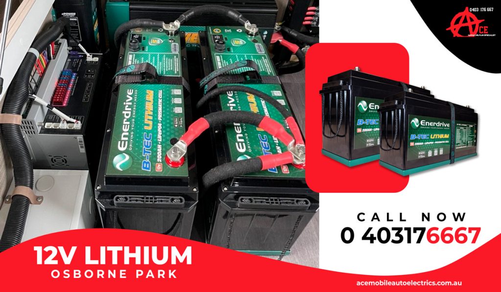 Ideal Energy Source & Power Of All Appliances of Caravans – 12V Lithium Battery