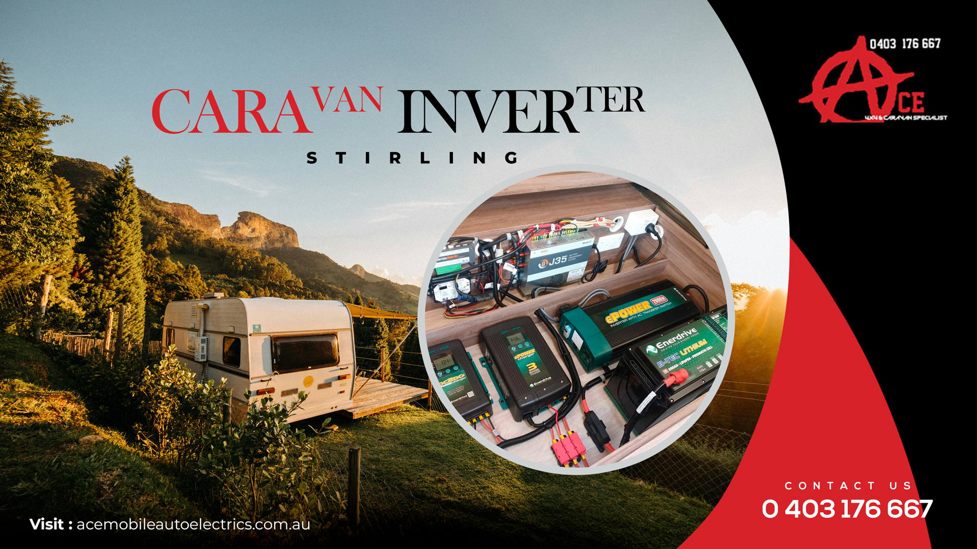 Caravan Inverter Stirling