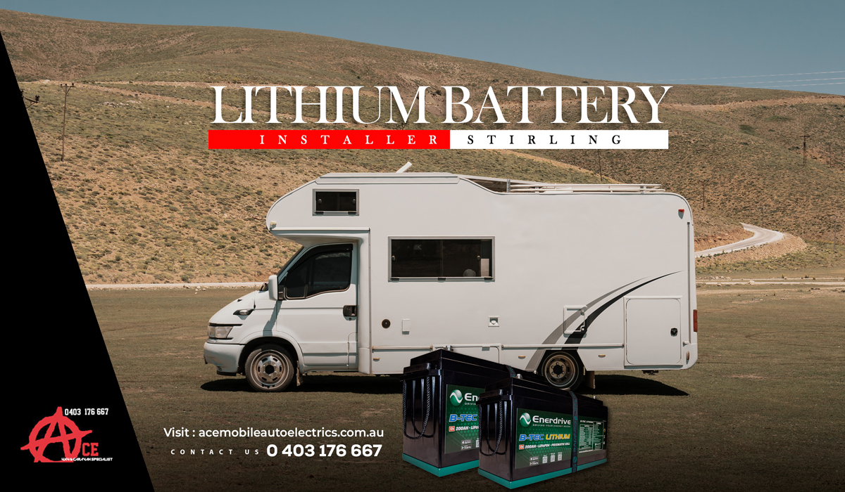 lithium battery installer Stirling
